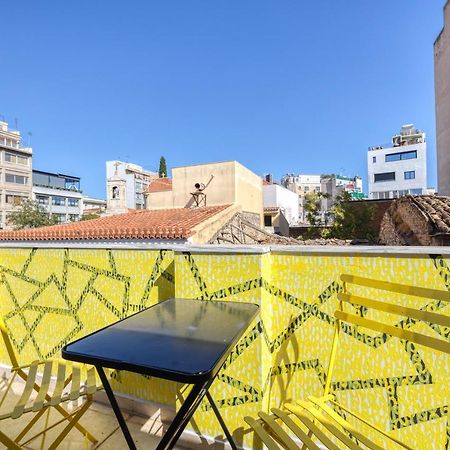 Chic Rooftop Studio W/ Terrace - Near Acropolis Athens Luaran gambar