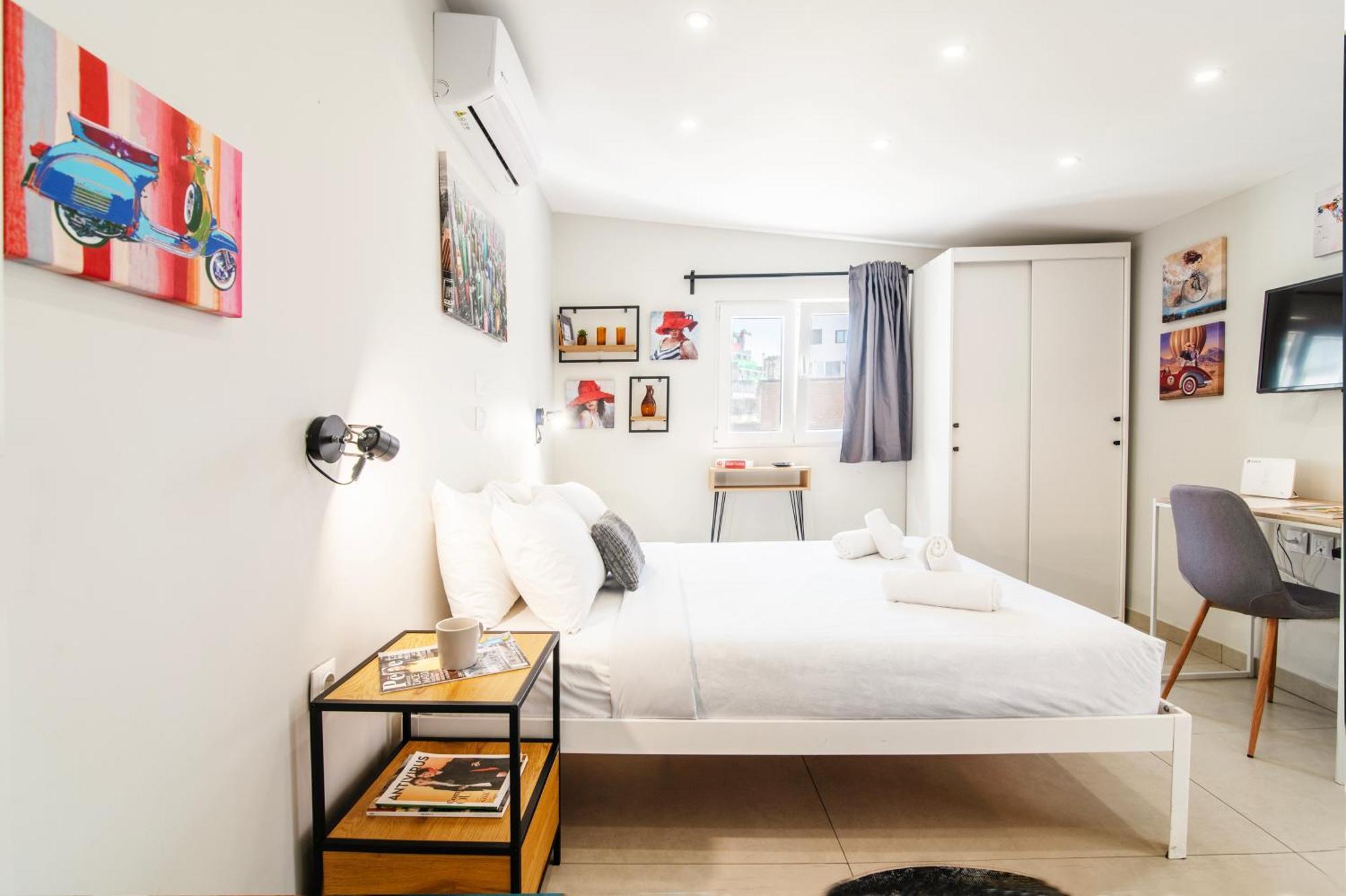 Chic Rooftop Studio W/ Terrace - Near Acropolis Athens Luaran gambar